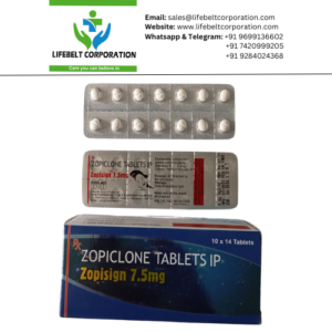 Zopisign Zopiclone 7.5 mg Tablet