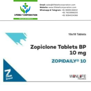 Zopidaily Zopiclone 10 mg Tablet