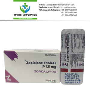 Zopidaily Zopiclone 7.5 mg Tablet