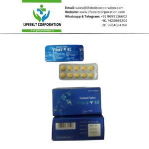 Vitara V Vardenafil 40 mg Tablet