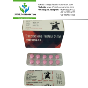 Zopfresh E Eszopiclone 6 mg Tablet