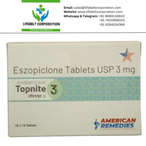 Topnite Eszopiclone 3 mg Tablet