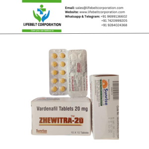 Zhewitra Vardenafil 20 mg Tablet