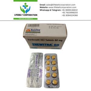 Zhewitra Vardenafil 60 mg Tablet