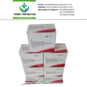 Buproban ER Bupropion Hydrochloride Extended Release 150 mg Tablet