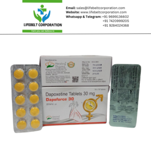 Dapoforce Dapoxetine 30 mg Tablet