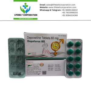 Dapoforce Dapoxetine 60 mg Tablet