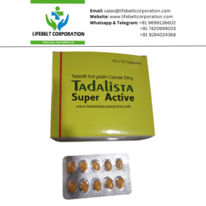 Tadalista Super Active Tadalafil Soft Gelatine 20 mg Capsule