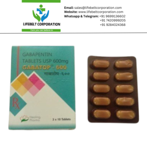 Gabatop Gabapentin 600 mg Tablet