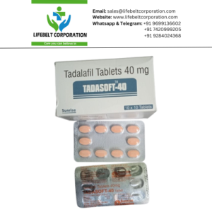Tadasoft Tadalafil 40 mg Tablet