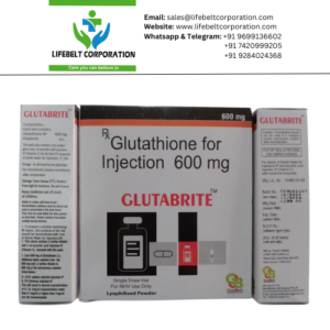 Glutabrite  Glutathione For Injection 600 mg