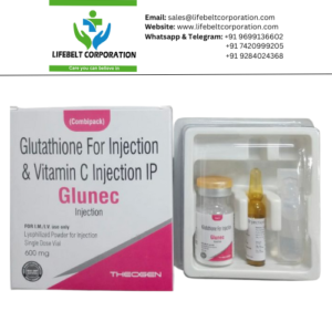 Glunec  Glutathione For Injection 600 mg