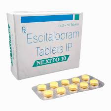 Nexito  Escitalopram Oxalate 10 mg  Tablet