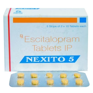 Nexito  Escitalopram Oxalate 5 mg  Tablet