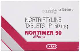 Nortimer  Nortriptyline 50 mg Tablet