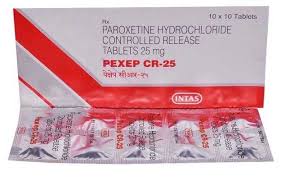 Pexep CR Paroxetin 25 mg Tablet