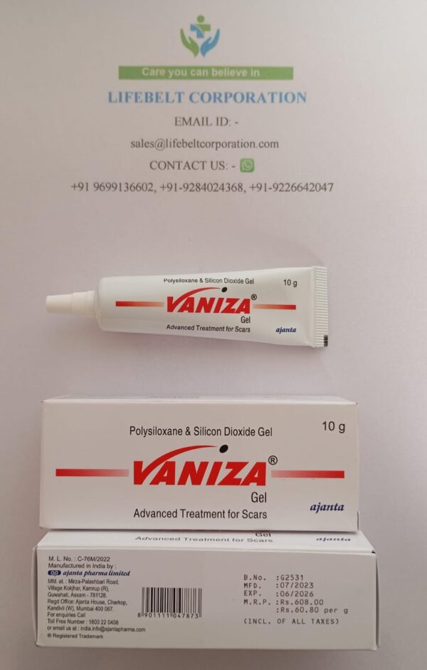 Vaniza Polysiloxane And Silicone Dioxide Gel
