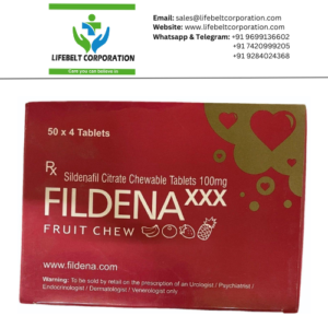 Fildena XXX Sildenafil Chewable 100 mg Tablet