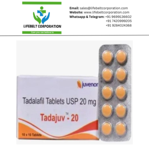 Tadajuv Tadalafil 20 mg Tablet