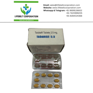 Tadarise Tadalafil 2.5  mg Tablet