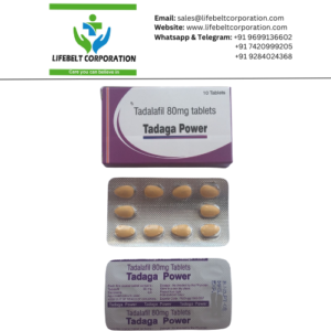 Tadagra Power Tadalafil 80 mg Tablet