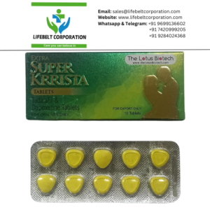 Extra Super Krrista Tadalafil 40 mg + Dapoxetine 60 mg Tablet