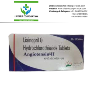 Angiotensin H 5mg/12.5mg Lisinopril 5mg And  Hydrochlorothiazide 12.5 mg Tablet