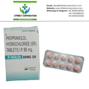 P- Nolol Propranolol 80 mg Tablet