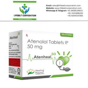Atenheal Atenolol   50 mg  Tablet