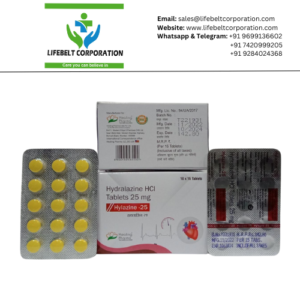 Hylazain  Hydralazine 25 mg Tablet