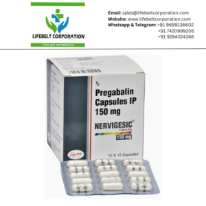 Nervigesic Pregabalin 150 mg Capsule