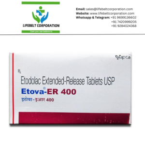 Etova ER Etodolac Extended Release 400 mg Tablet