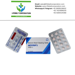 Metotrip Melatonin 3 mg Tablet