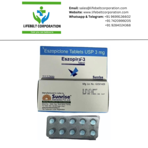 Eszopira Eszopiclone 3 mg Tablet