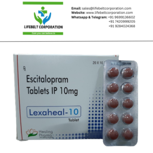 Lexaheal Escitalopram 10 mg  Tablet