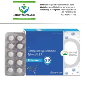 Citacan Citalopram Hydrobromide 20 mg Tablet