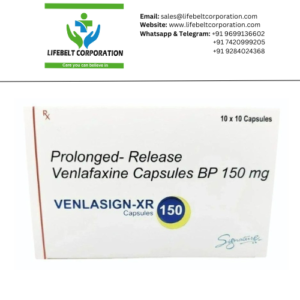 Venlasign XR  Venlafaxine Extended Release 150  mg Tablet
