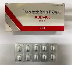 ABD  Albendazole 400 mg Tablet