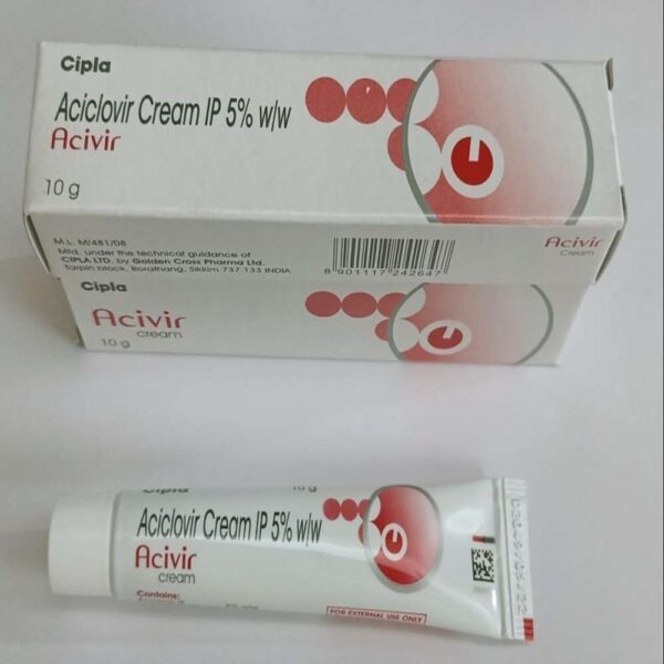 Acivir Acyclovir 5%  Cream
