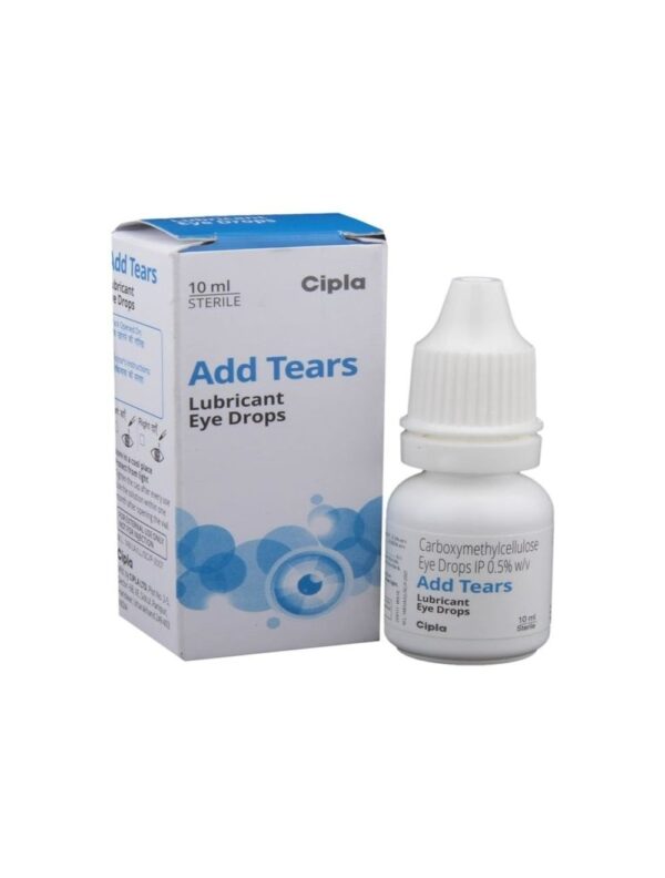 Add Tears  Carboxymethylcellulose 0.5%  Eye Drop