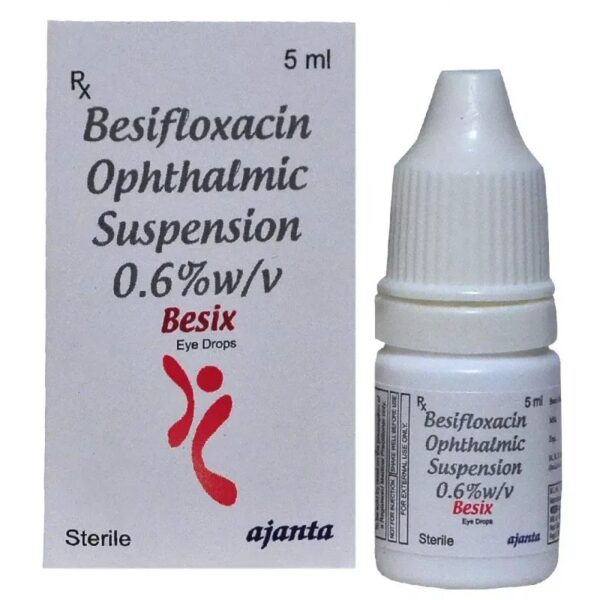 Besix Besifloxacin 0.6% Eye Drop