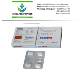 Biltree Praziquantel 600 mg Tablet