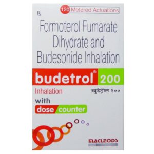 Budetrol Formoterol 6mcg + Budesonide 200mcg Inhaler