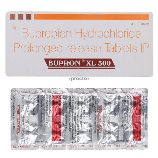 Bupron XL  Bupropion 300mg  Tablet