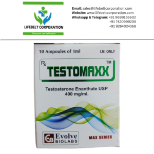 Testomaxx   Testosterone Enanthate  400 mg Injection 1ml Ampule