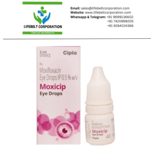 Moxicip Moxifloxacin 0.5%  Eye Drop