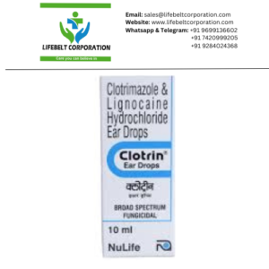 Clotrin  Clotrimazole 1% And Lidocaine 2%  Ear Drop