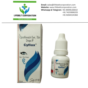 Cyflox Ciprofloxacin 0.3%  Eye / Ear Drop
