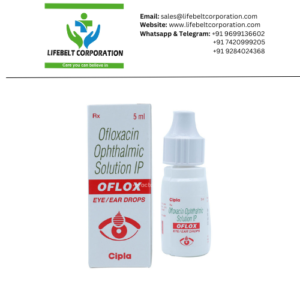 Oflox Ofloxacin Ophthalamic 0.3% Eye / Ear Drop