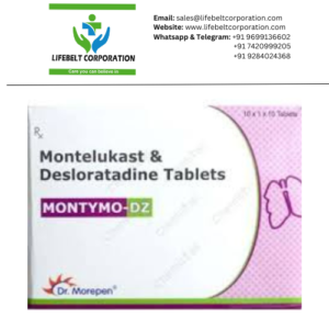 Montymo DZ  Desloratadine 5mg +  Montelukast 10mg  Tablet